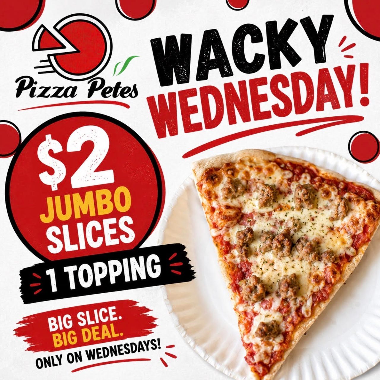 🍕 Wacky Wednesday