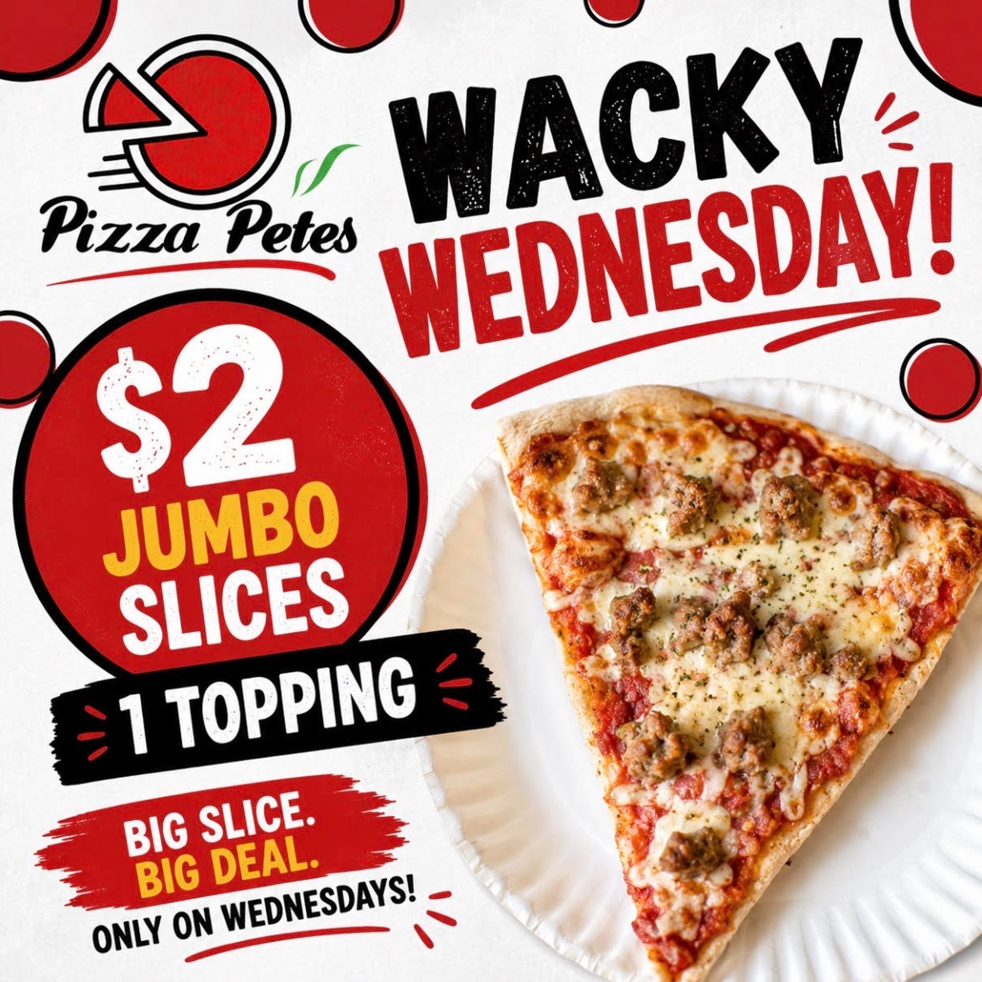 🍕 Wacky Wednesday