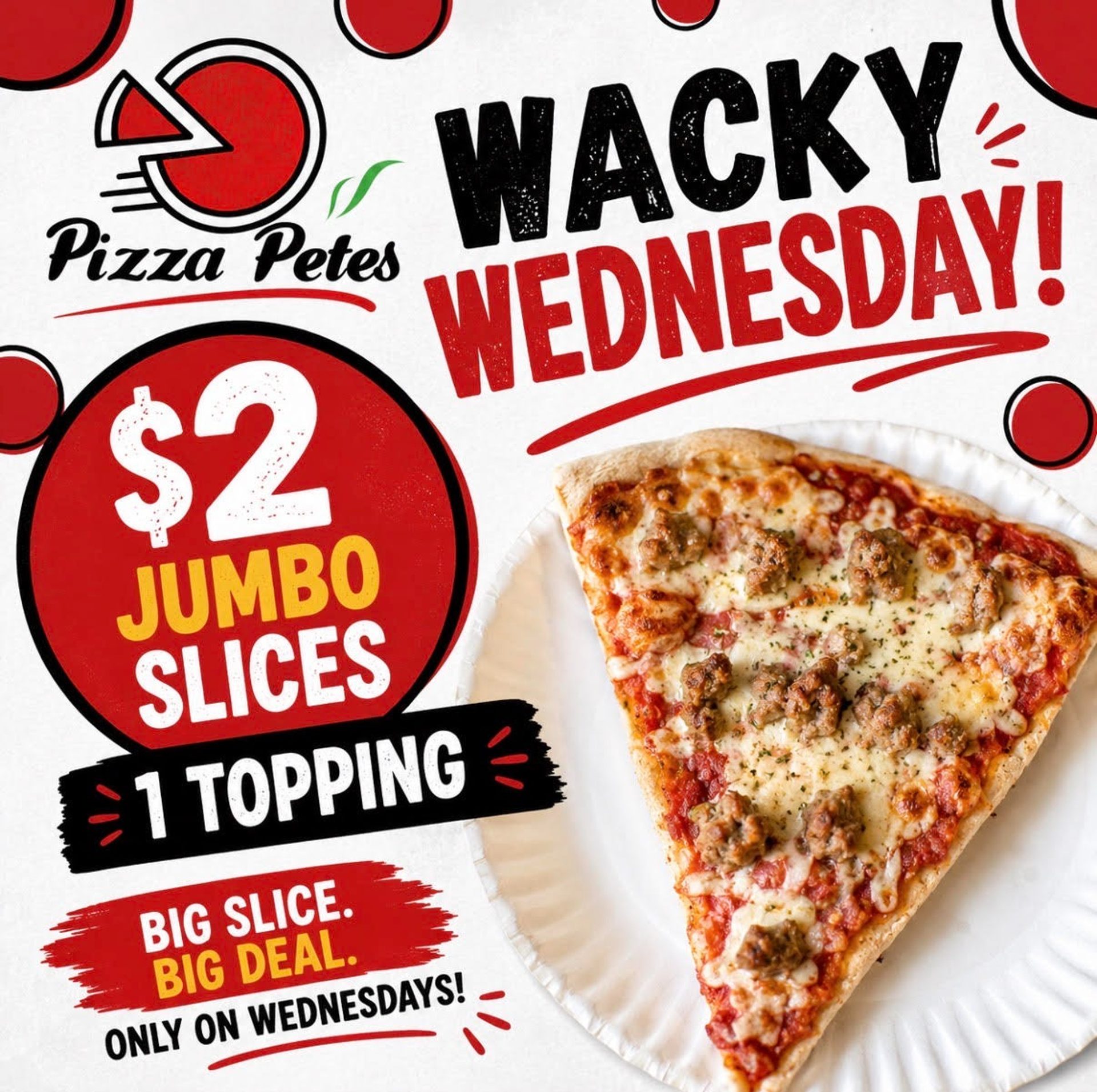 🍕 Wacky Wednesday