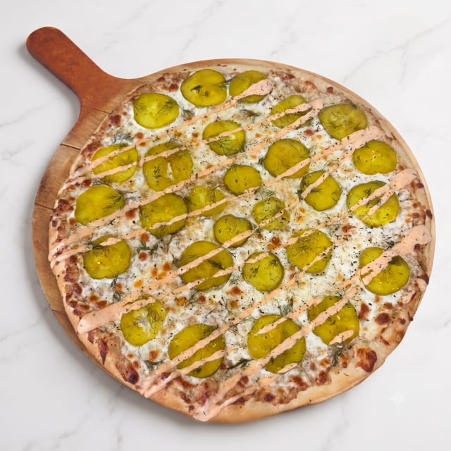 Pizza of the Month: Pickle Pizza.