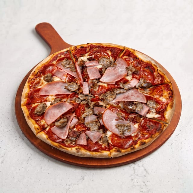 Meat Eater Pizza.