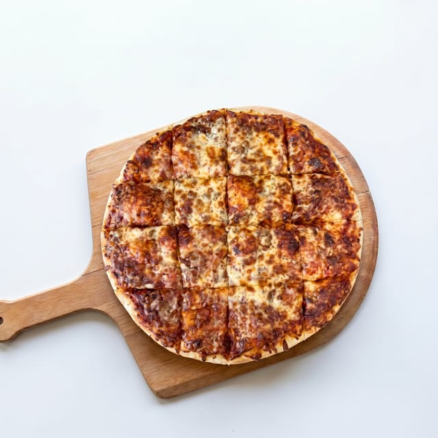 Original Thin Crust Cheese Pizza.