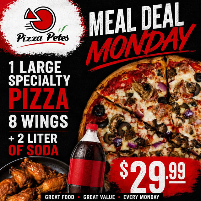 Monday Meal Deal.